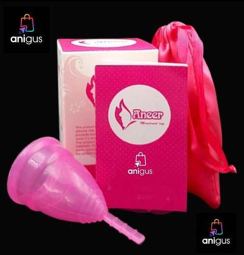 Anner Care Eco-Friendly Menstrual Cup + Sterilizing Cup MDQ 3 4