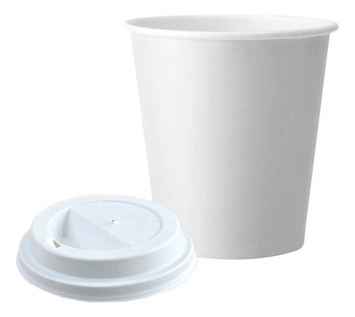 Umpapel Vaso De Polipapel 6oz Con Tapa (180cc) X 1.000u 0