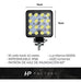 Kit X2 Faro Led 48w 16leds 4x4 Cuatri Moto Universal 3