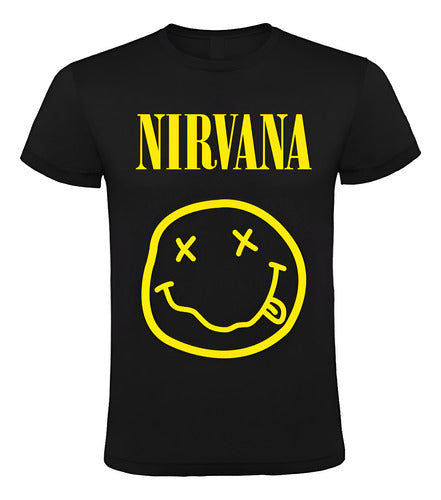 DL Diseño & Estampado Toxic Rock Nirvana Logo Kurt Cobain Rock N01 Unisex 0