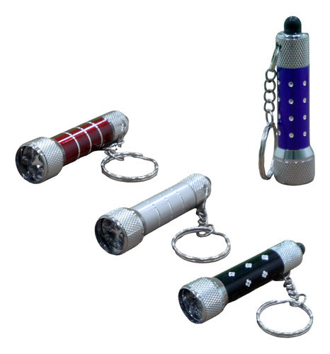 LED Keychain Torch Souvenir Pack of 10 0