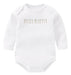 Custom Long Sleeve Baby Bodysuit Ricky Martin 0