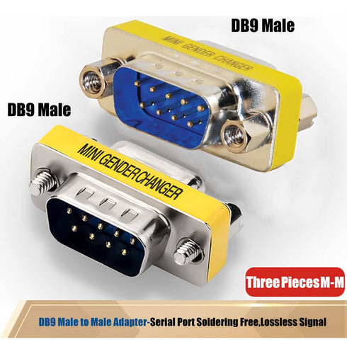 Warmstor Paquete De 6 Unidades De 9 Pines Rs232 Serial Cable 2