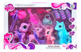 NEW CENTURY CORPORATION Set Pony Unicornio X4 Happy Horse Mas Accesorios 0