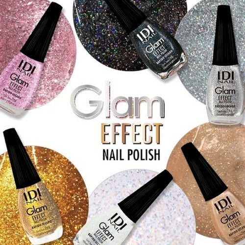 Idi Esmalte Glam Effect 7ml Rapido Secado 01 Crystal 2