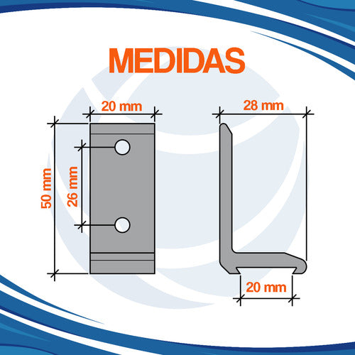 Escuadra De Instalacion Para Sistema Sicco Grupo Euro X2 1