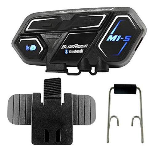 Auriculares Bluetooth Para Motocicleta Bluerider M1-s Evo, I 0