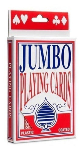 Jumbo Poker Cards - Large Deck by Alberico Magic 2