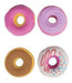 Borracha Marmitinha Mini Donuts Pote C/04 Unid. Tilibra 1