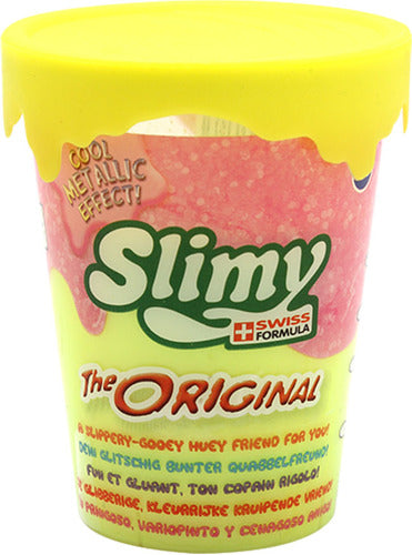 Slimy Slime The Original 80g Metallic Effect Yellow with Display Box 0
