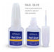 Pegamento Uñas Nail Glue Para Tips Decos Con Pincel 10ml 4