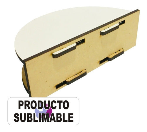 JIVI Sublimables Servilletero Sublimable Mdf 3mm Medida 11,5x6 Cm Pack X5u 1