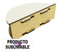 JIVI Sublimables Servilletero Sublimable Mdf 3mm Medida 11,5x6 Cm Pack X5u 1