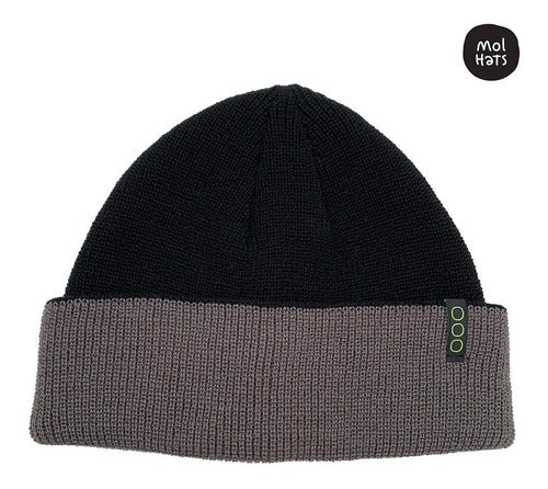 Mol Hats Gorro Beanie Tejido Doble Premium Cómodo Largo Con Bota Cool 1