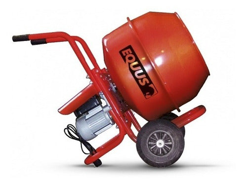 Equus Concrete Mixer 140 Lt Wheelbarrow Type Disassembled 0