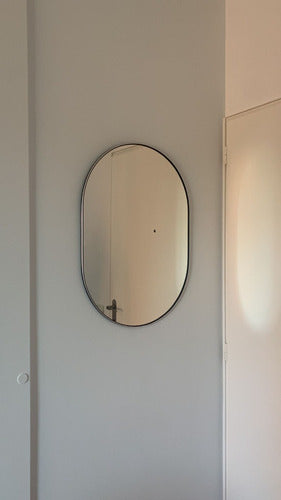 Modern Lightweight Decorative Oval Mirror 50x150cm 12