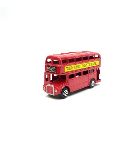 Metallic Colorful Collection London Bus Pencil Sharpener 0