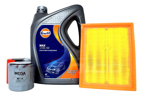 Gulf 15W-40 Oil Filters for Chevrolet Corsa, Agile 1.4/1.6 8v 0