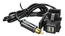 Adaptador Extension Doble Usb Toma Din Moto Ducati Bmw Hella 2