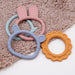 Baby Teething Silicone Textured Gum Massager Teether 22