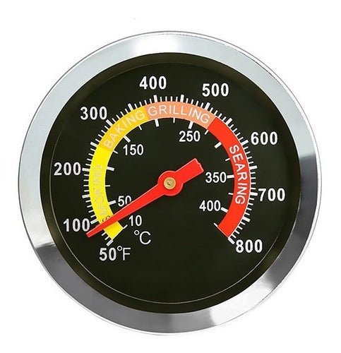 Generic Thermometer / Pyrometer for Wood Oven Gas, with Sleeve 1