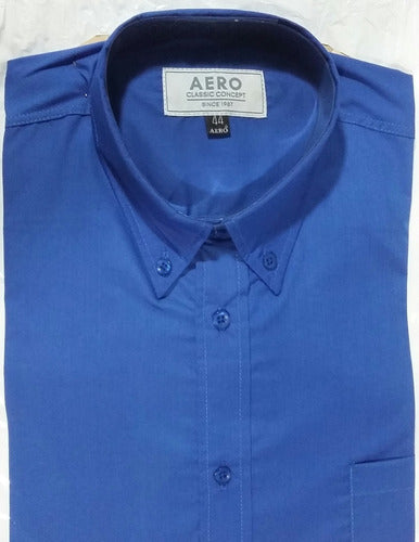 Short-Sleeve Shirt with Pocket - Sizes 56 to 60 - Aero 40