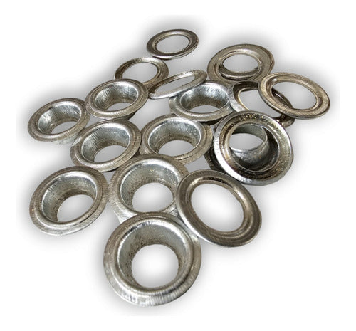 Galvanized Metal Eyelets Nº28 x 50 with Washers 0