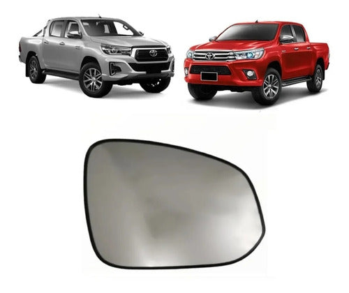 Vidrio Espejo Toyota Hilux 2016 2018 2019 2023 Original D 0