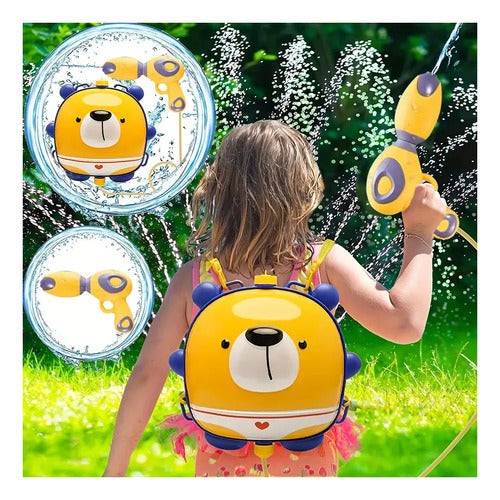 Free Imports Water Gun with Backpack Toy for Summer Fun 2