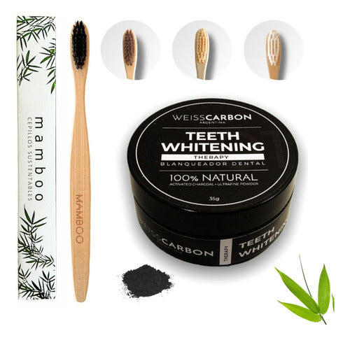 Weiss Carbon Natural Coconut Activated Charcoal Teeth Whitener Powder 0