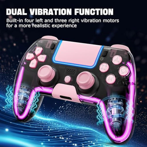 BRHE Wireless Controller for PS4 with Hall 3D 1