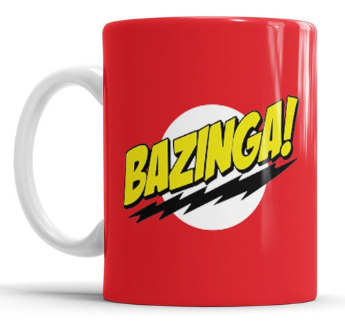 The Club de la Estampa Taza De Ceramica Big Bang Theory - Bazinga (Varios Modelos) 0