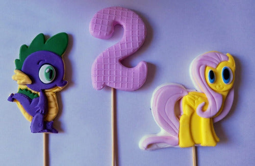 Adorno De Torta Plano De My Little Pony 2