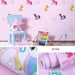 Le Monde Pink Pony Adhesive Wallpaper 45cmx9.6m 1