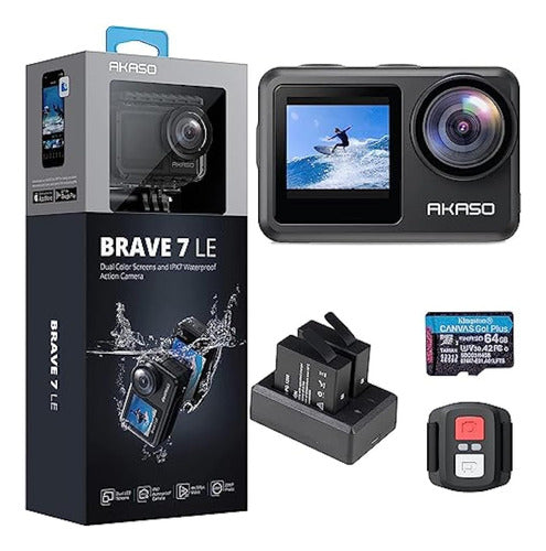 Akaso Brave 7 Le 4K30FPS 20MP Action Camera 0