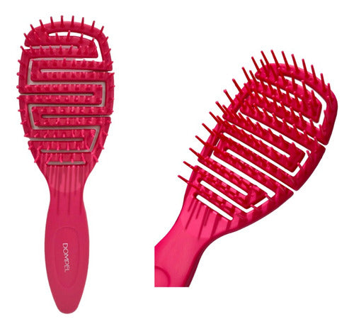 Dompel Maya Flexible Anti-Frizz Detangling Brush 6