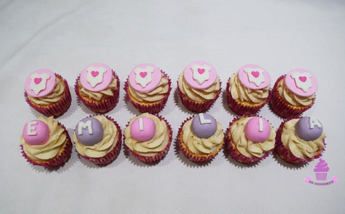 Mesa Dulce Baby Shower 30 Pers - Primer Año Torta Cupcakes 3