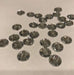 Piedras Para Coser Color Plata 14mm X100. Calidad . 1