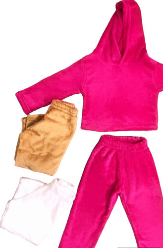 Warm Soft Polar Set for Kids. They Are Super Cozy 0
