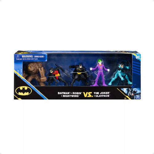 5 Figures DC Collection Batman Robin Joker Nightwing Clayface 4