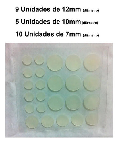 24 Parches Para Eliminar Y Cubrir Acne. Granos Cicatriza. 1