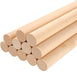 More Maderas Round Wooden Sticks 4mm X100 Units 50cm 0