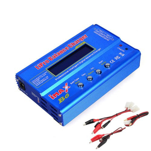 Balance 80w Imax B6 Lcd Rc Lipo Nimh Nicd Batería Cargador C 3