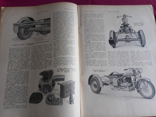 Revista Motociclismo N° 29 Julio De 1935 - Epoca Fascismo 3