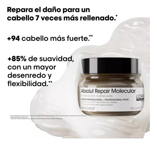 L'Oreal Absolut Repair Molecular Mask 250ml 4