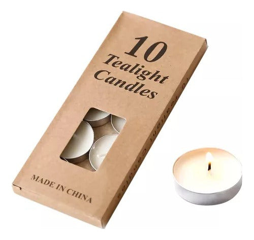 Set of 10 Aromatic Candles for Candle Warmer Night Lights 0