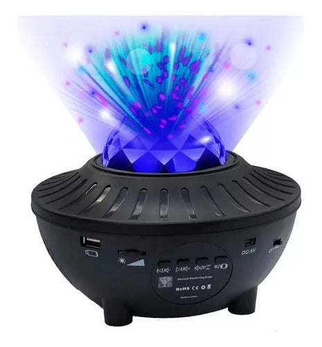 LED Galaxy Universe Stars Galaxy Bluetooth Speaker Projector 2