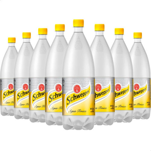 Schweppes Tonic Water 1.5 Liters Large Drink Pack X8 8u 0