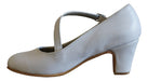 Impulso Danza Professional Folklore and Spanish Leather Shoes in White 1