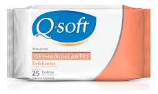 Toallitas Desmaquillantes Q-soft Exfoliante X25un Q-soft 0